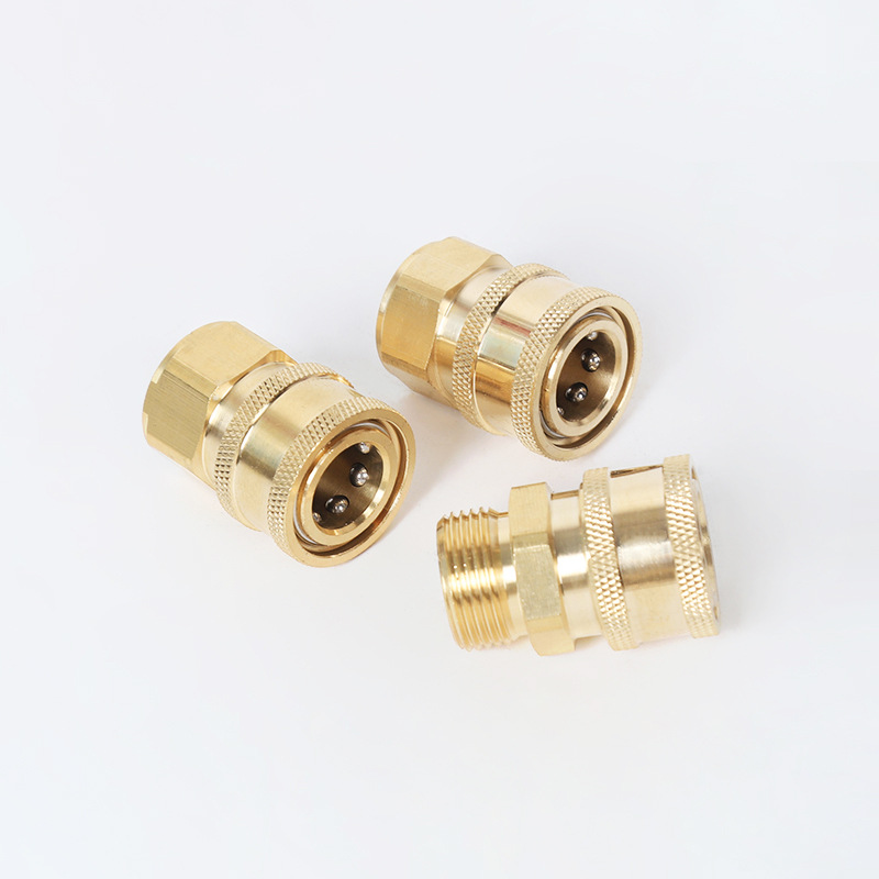 Mesin pembersih tekanan tinggi Perubahan cepat 1/4 palam cepat kesatuan