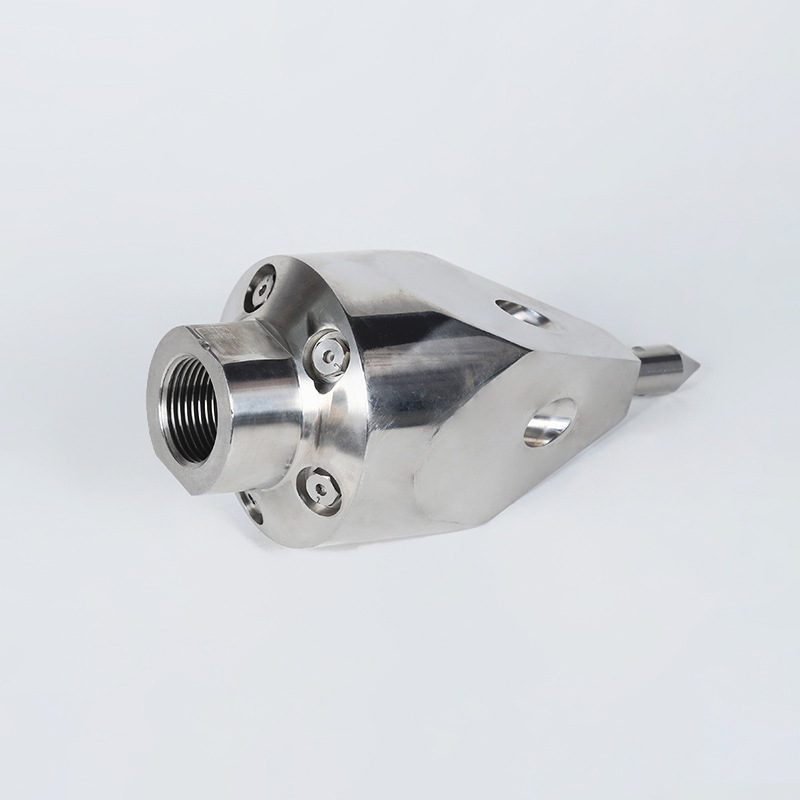 Pembersihan tekanan tinggi dan muncung yang berputar menyentuh