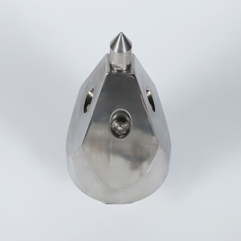 Pembersihan tekanan tinggi dan muncung yang berputar menyentuh