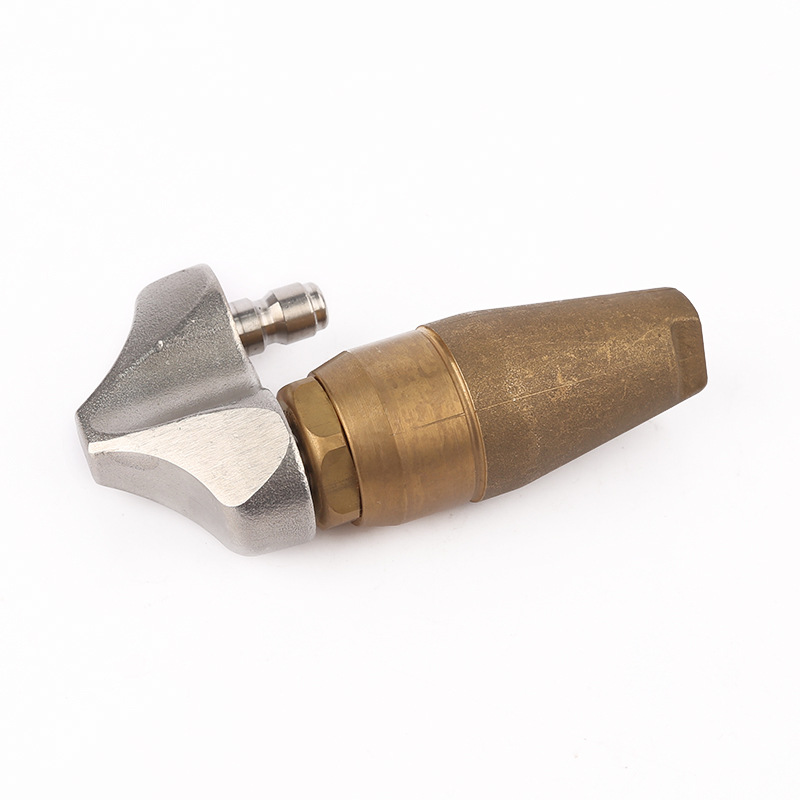 Taman berkebun logam keluli tahan karat 304 kepala pemercik pepejal