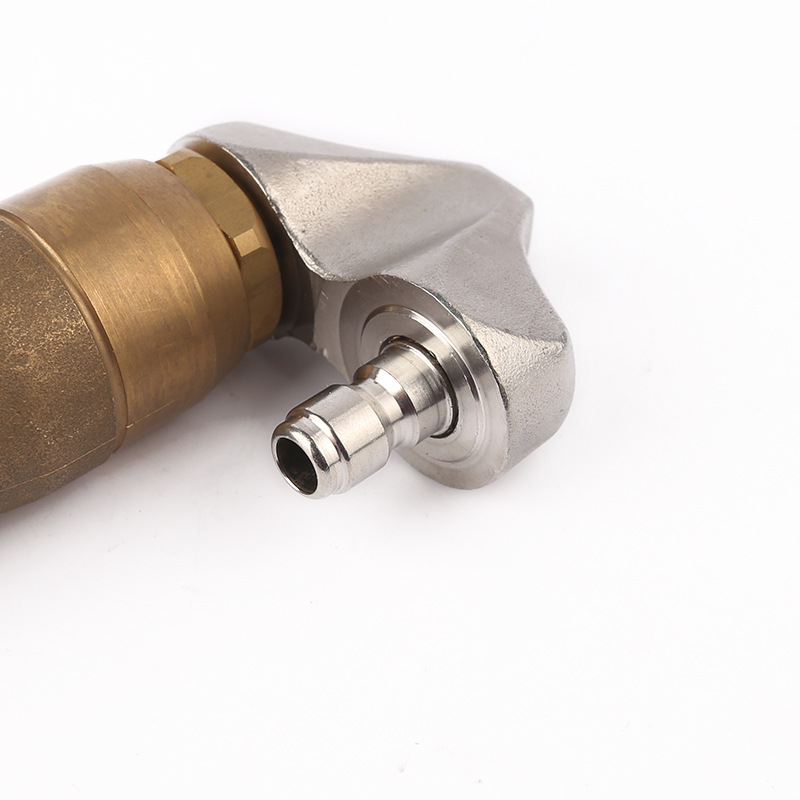 Taman berkebun logam keluli tahan karat 304 kepala pemercik pepejal