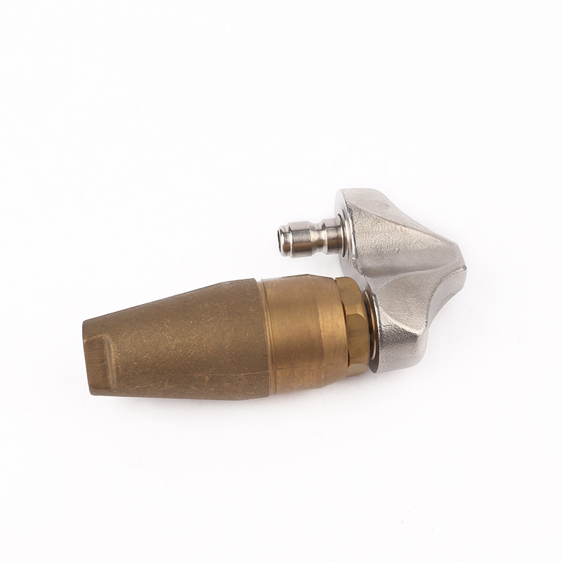 Taman berkebun logam keluli tahan karat 304 kepala pemercik pepejal