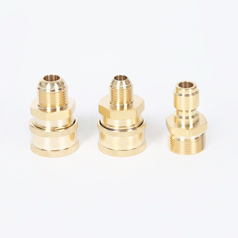 Mesin basuh kereta tekanan tinggi mesin pembersih mesin tembaga 3/8 palam cepat