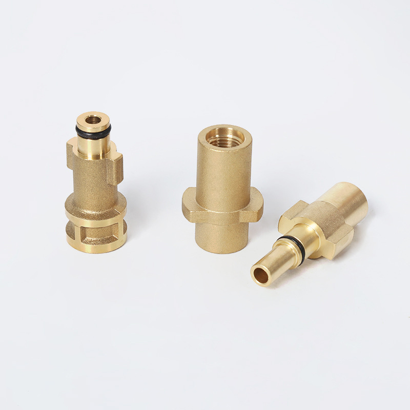 Mesin basuh kereta tekanan tinggi penyambung tembaga tulen