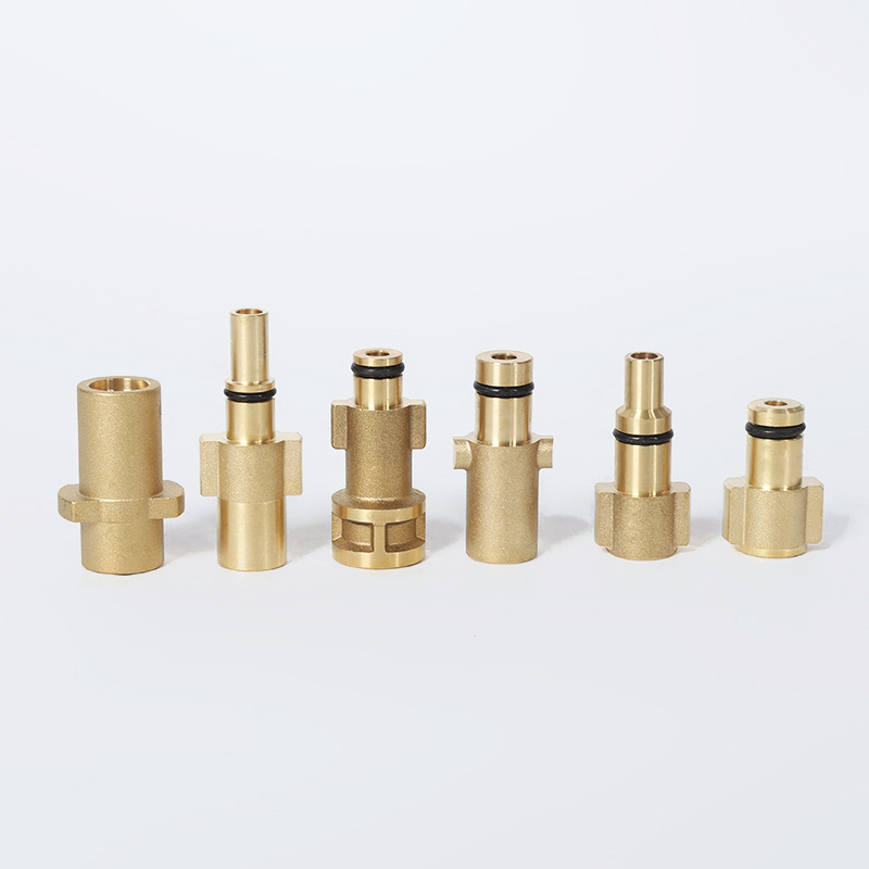 Mesin basuh kereta tekanan tinggi penyambung tembaga tulen