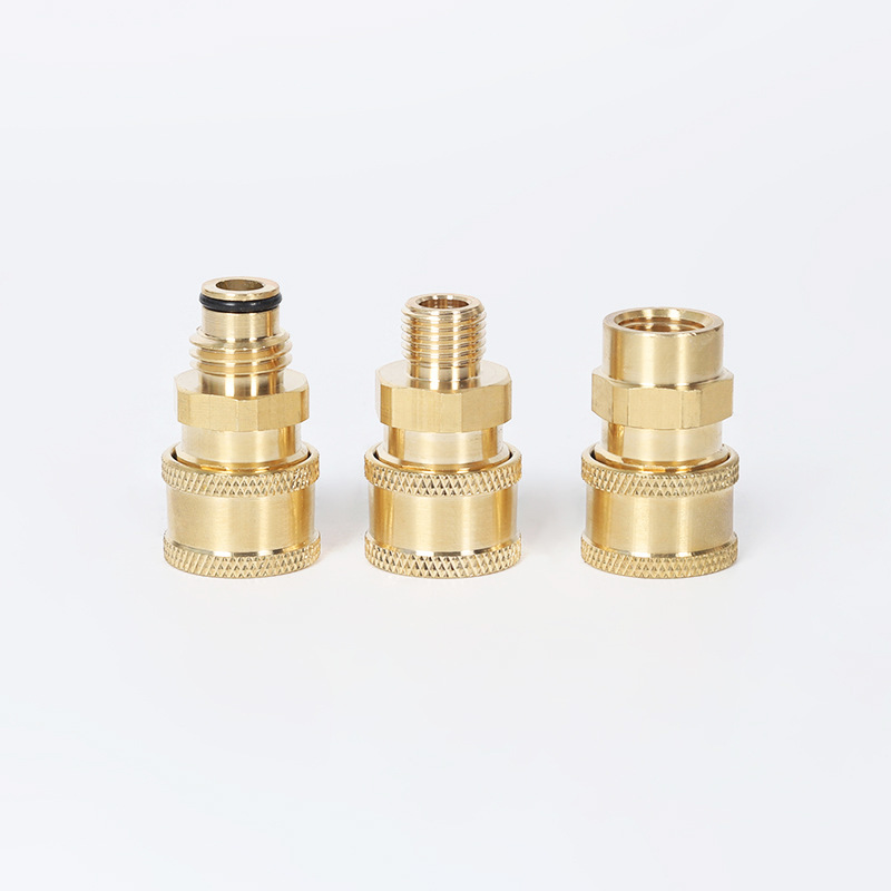 Kereta mencuci air muncung kepala muncung 1/4 palam cepat kesatuan