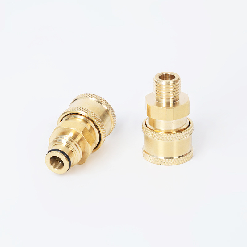 Kereta mencuci air muncung kepala muncung 1/4 palam cepat kesatuan