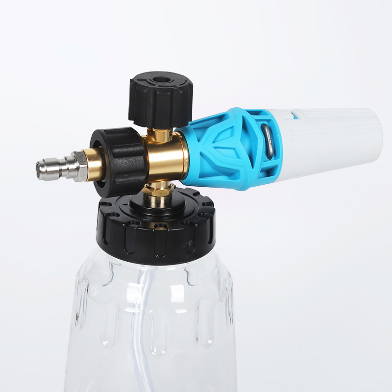 Pistol basuh kereta tekanan tinggi dan periuk buih