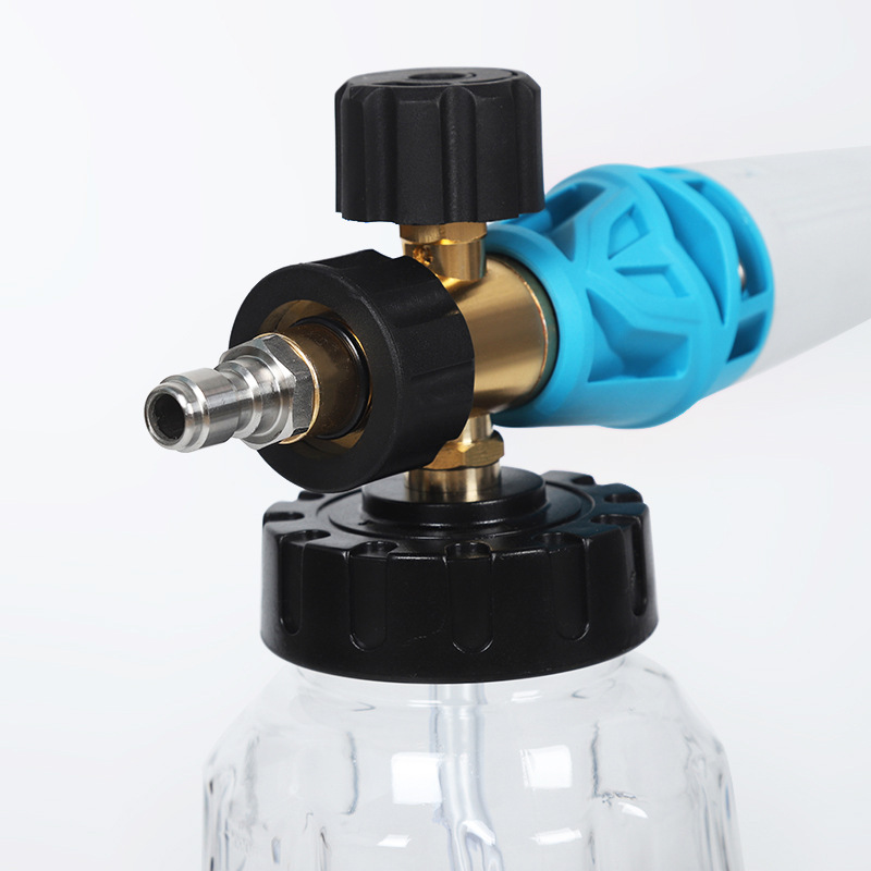 Pistol basuh kereta tekanan tinggi dan periuk buih