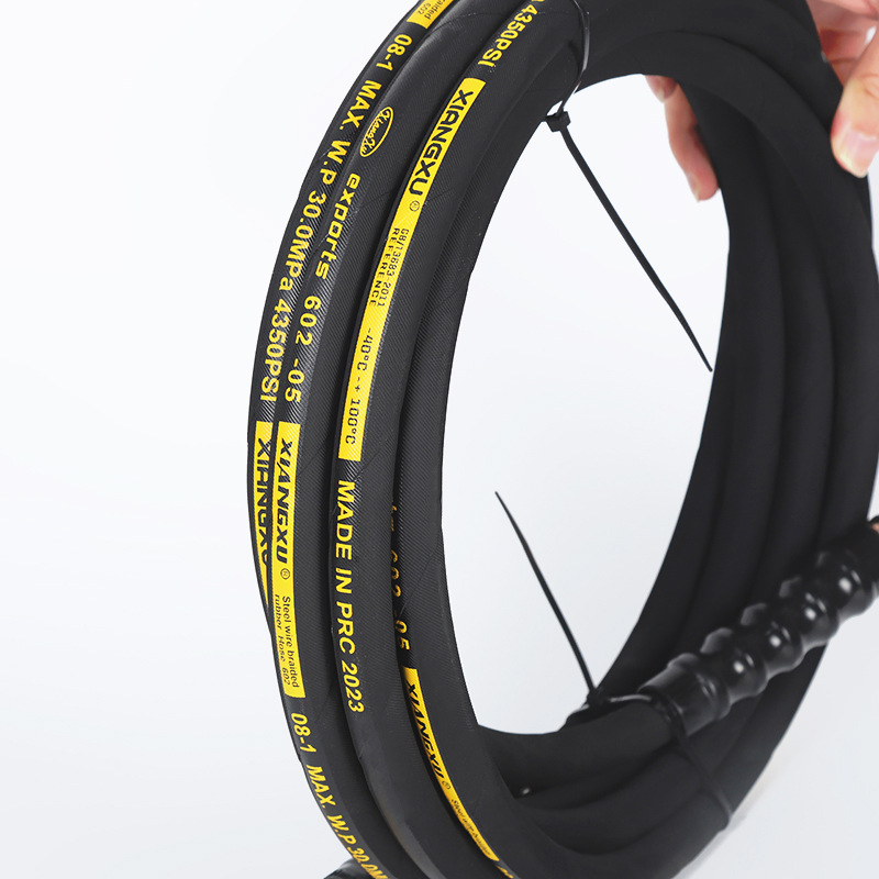 Hos Getah Air Mesin Cuci Kereta Tekanan Tinggi