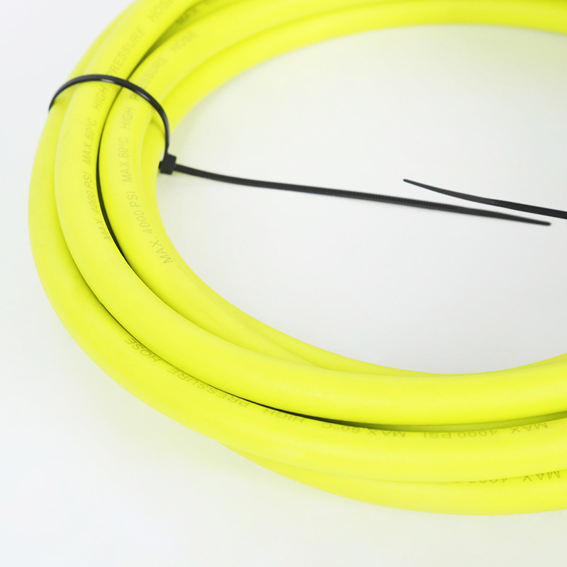 Mesin pembersih tekanan tinggi isi rumah hos keluar air jalinan yang tahan