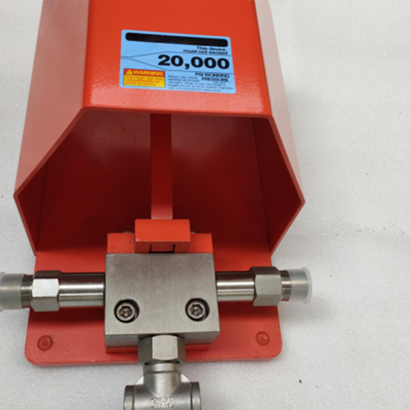 Injap kaki jenis limpahan tekanan ultrahigh